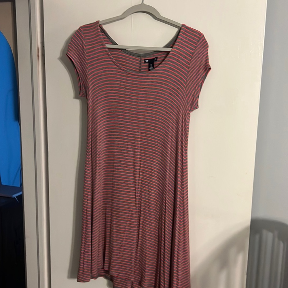 Gap, Ribbed Striped Dress, Stretchy, Size Medium